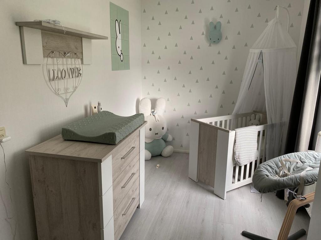 Mooie babykamer met doorgroei juniorbed Arizona, Ophalen, Gebruikt, Jongetje of Meisje