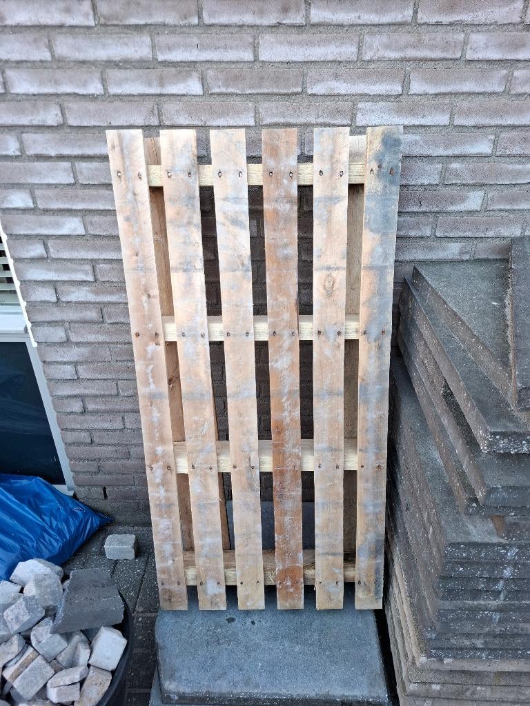 Pallet, Ophalen, Gebruikt, Minder dan 25 mm, Minder dan 200 cm