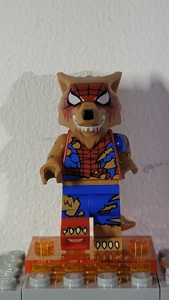 LEGO Minifigure-werewolf spiderman-In zeer goede staat, Ophalen of Verzenden, Nieuw, Complete set, Lego