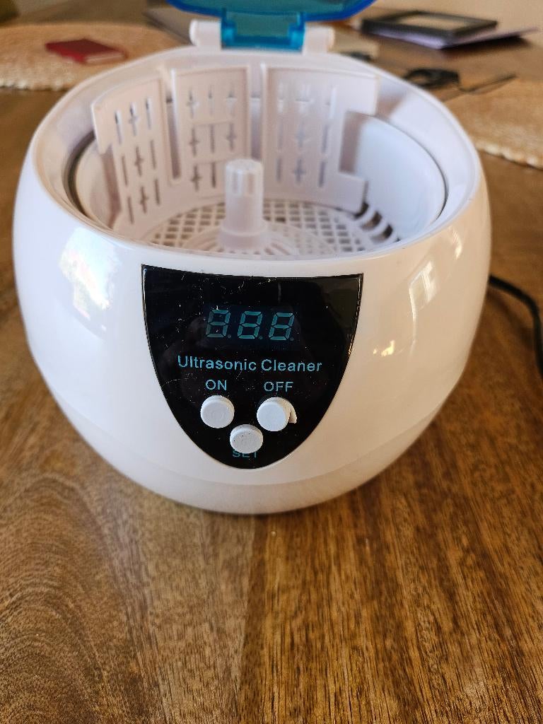 ultrasonic cleaner (bril, beugel, gebitsprothese, juwelen), Ophalen of Verzenden, Zo goed als nieuw, Overige typen