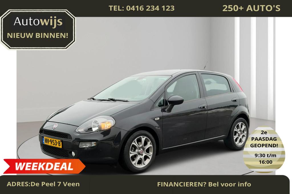 Fiat Punto Evo 0.9 TwinAir Lounge|NL AUTO|NAVI|5-DEU|CLIMA|1, Voorwielaandrijving, Gebruikt, Origineel Nederlands, Bedrijf