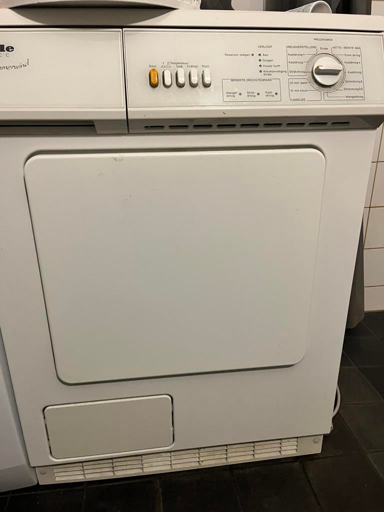 Miele, Witgoed en Apparatuur, Wasdrogers, Ophalen, Zo goed als nieuw, Condens