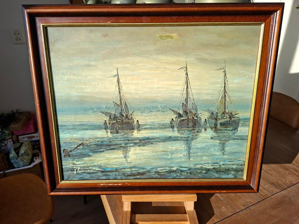 Botters op het strand, Ophalen of Verzenden