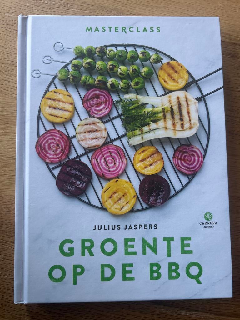 Masterclass Groente op de BBQ - Julius Jaspers Kookboek, Voorgerechten en Soepen, Ophalen of Verzenden, Zo goed als nieuw, Europa