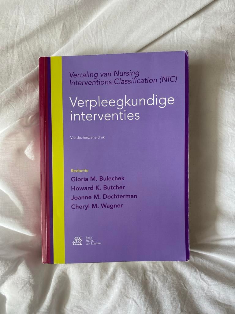 Verpleegkundige interventies, Ophalen of Verzenden, Zo goed als nieuw, Sociale wetenschap