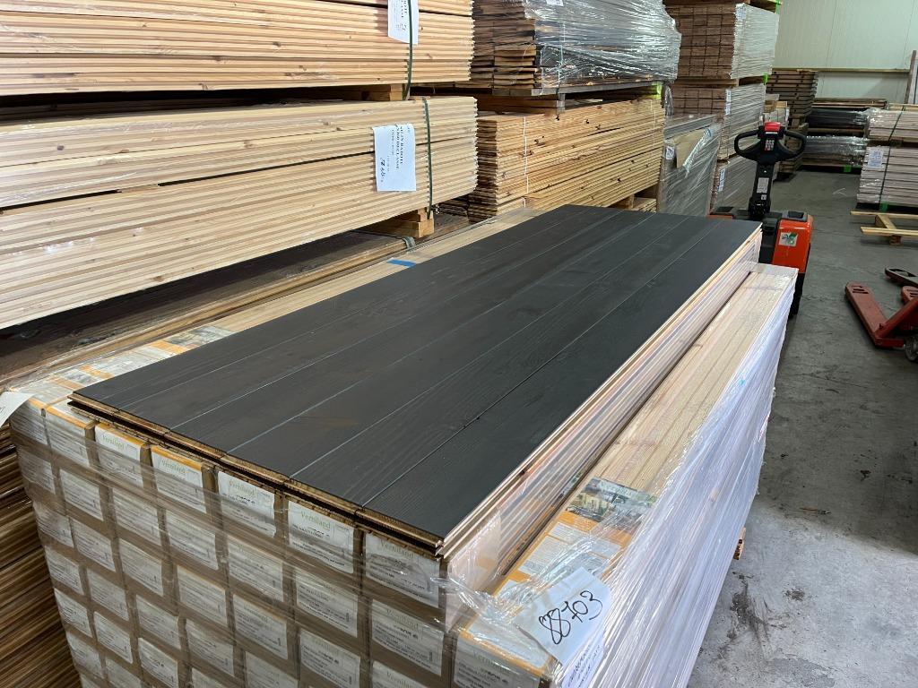Planken grenen Chené Noir geolied 15x120 , SUPER STUNT !!!!!, Ophalen of Verzenden, Nieuw, 75 m² of meer, Parket