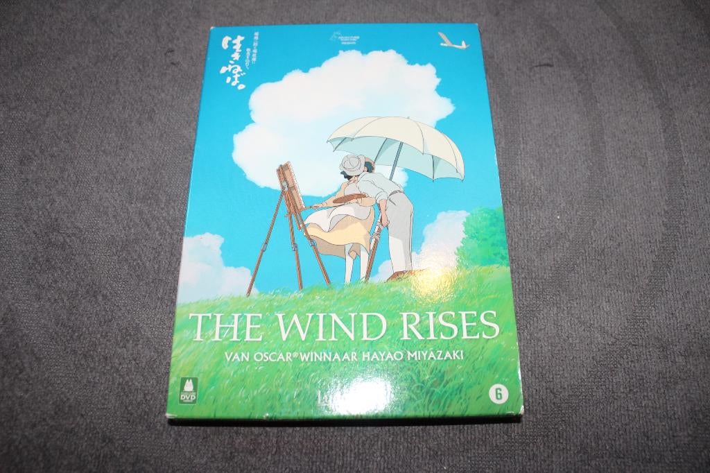 DVD The Wind Rises, Cd's en Dvd's, Dvd's | Tekenfilms en Animatie, Gebruikt, Tekenfilm, Anime (Japans), Ophalen of Verzenden