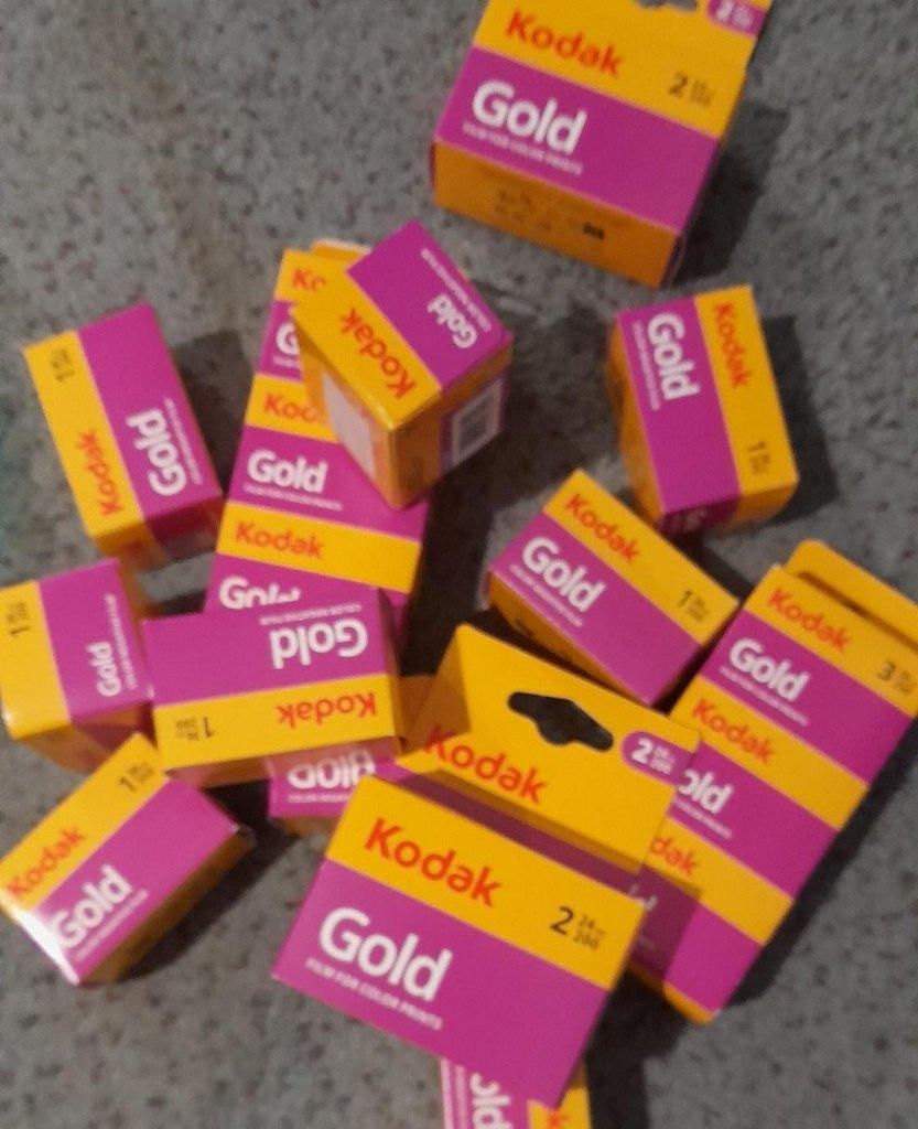 20x Kodak Gold fotorolletjes, Kodak, Compact, Kodak, Ophalen of Verzenden
