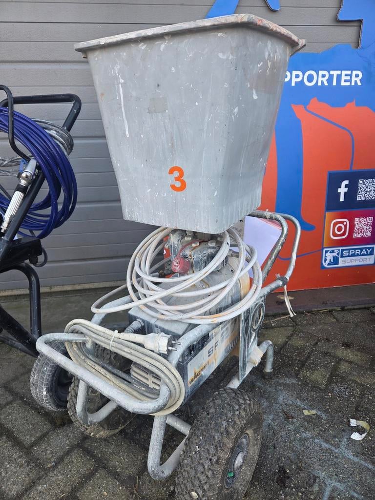 Wagner SF 27 Verfspuit  incl 20 ltr trechter, Ophalen of Verzenden