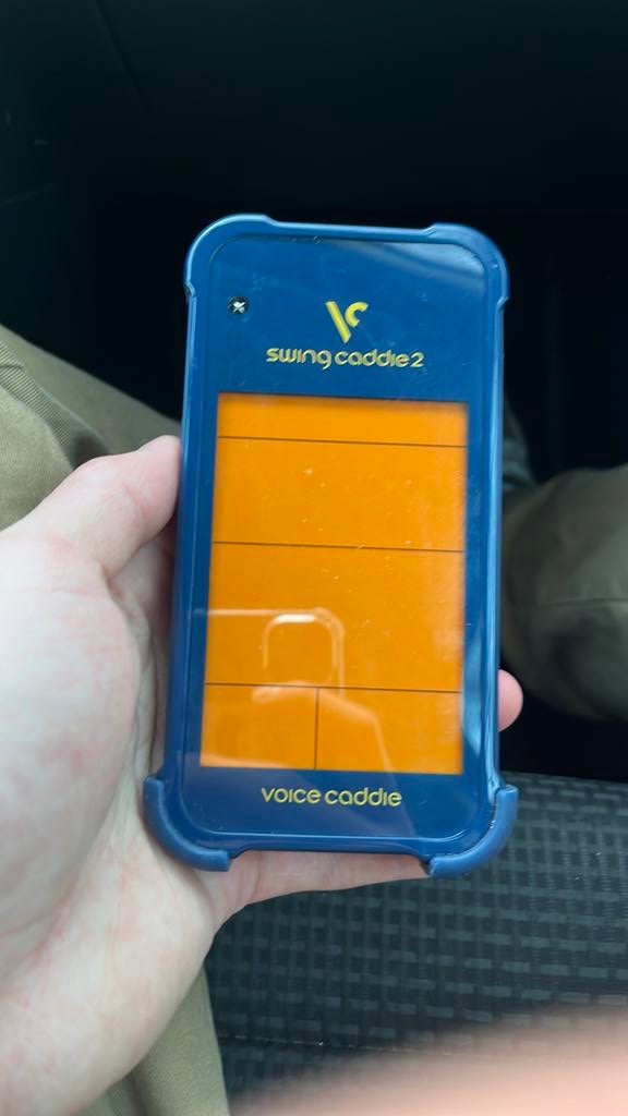 Swing caddie 2 launch monitor, Verzenden, Zo goed als nieuw