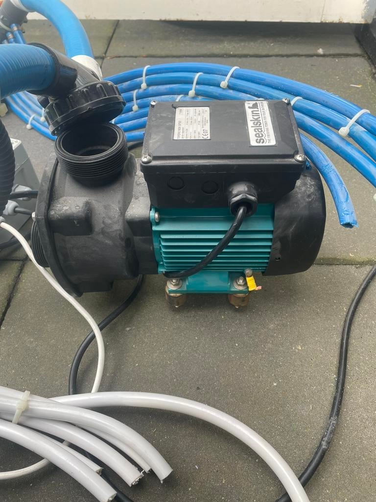 Circulatie pomp /luchtpomp whirlpool bad met besturingskast, Ophalen, Gebruikt