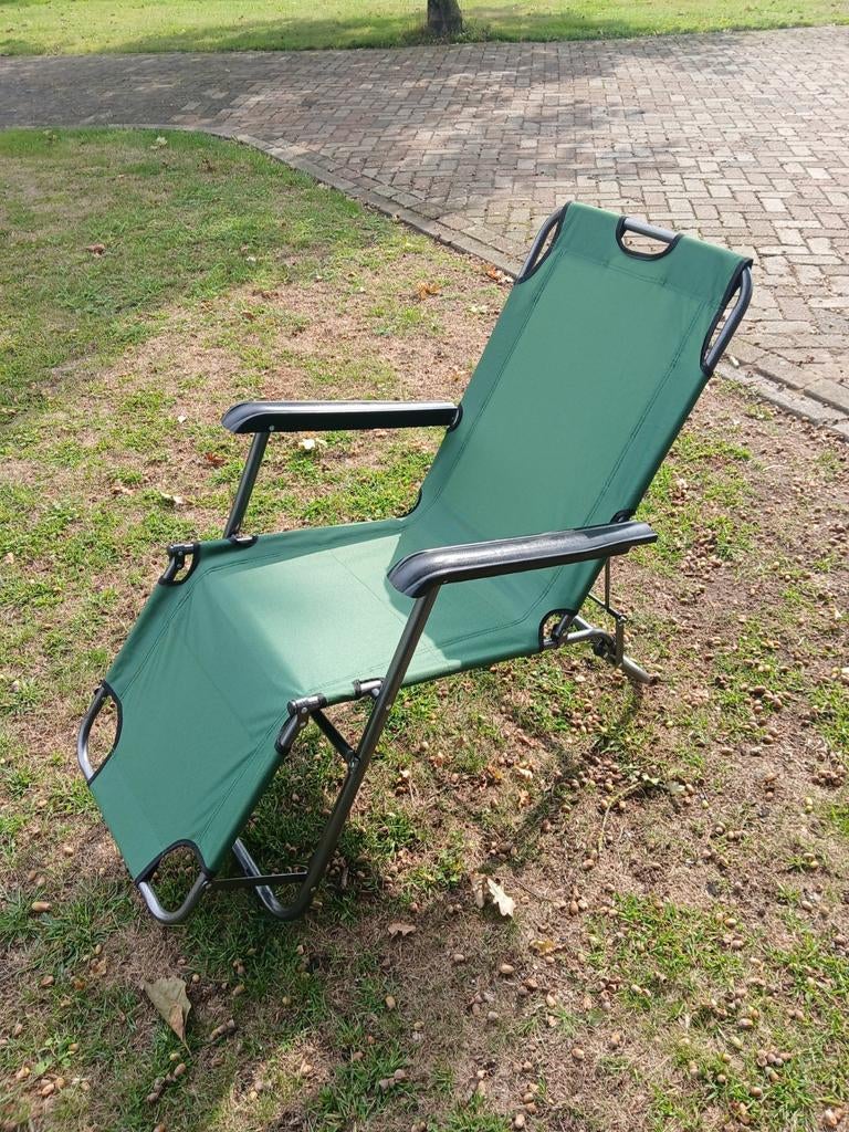 Verstelbare Ligstoel - Perfect voor Buiten, Ophalen, Nieuw