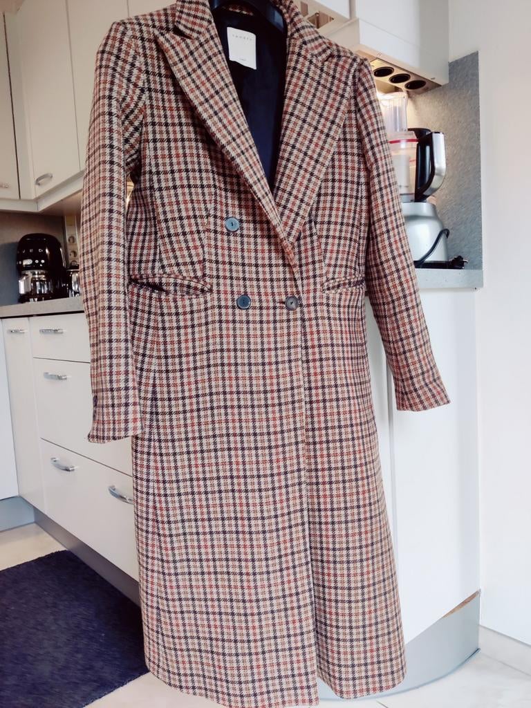 Sandro jas maat 36 € 529, Ophalen of Verzenden, Zo goed als nieuw, Maat 36 (S)