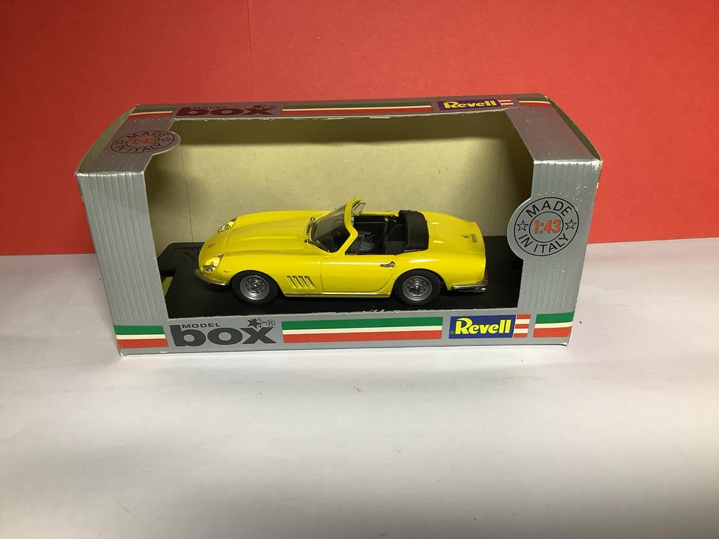 Revell Model Box Ferrari 275 GTB/4 - Geel (1:43), Ophalen of Verzenden, Nieuw, Auto, Overige merken