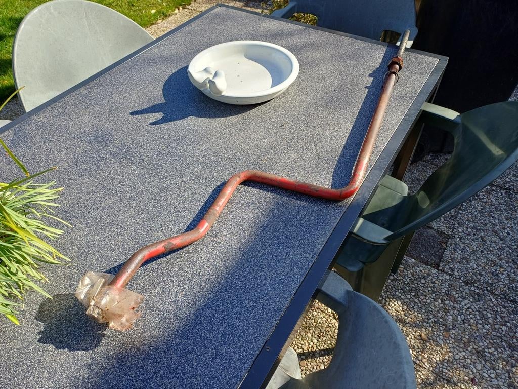 Hydrauliek leiding Ihc, Ophalen