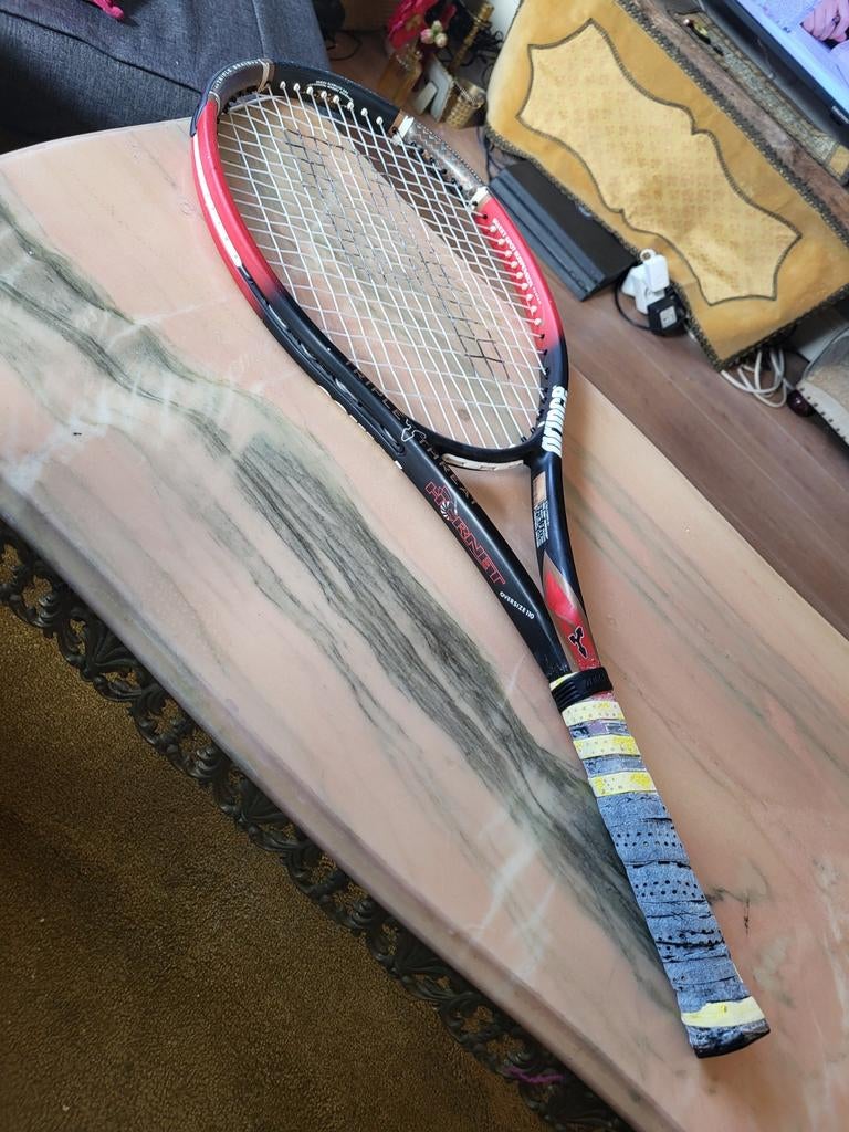Prince Triple Threat TT Hornet Tennisracket Oversize 110 L1, Gebruikt, L1, Prince, Ophalen of Verzenden