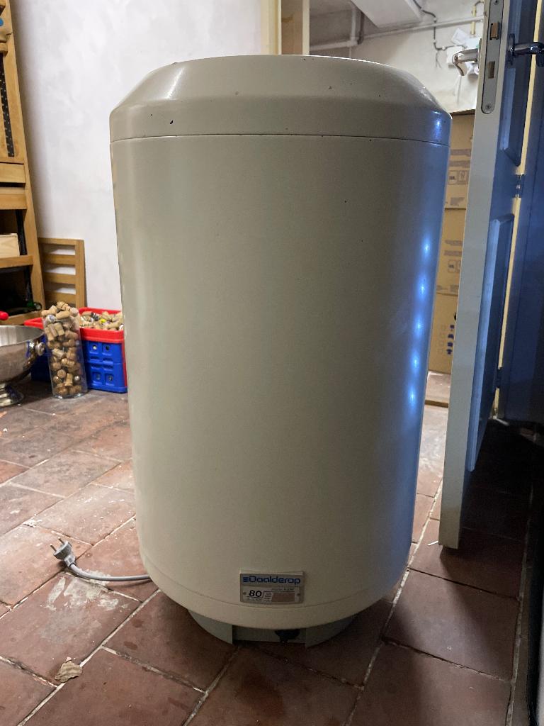Daalderop 80 liter boiler, Ophalen, Gebruikt, 20 tot 100 liter, Boiler