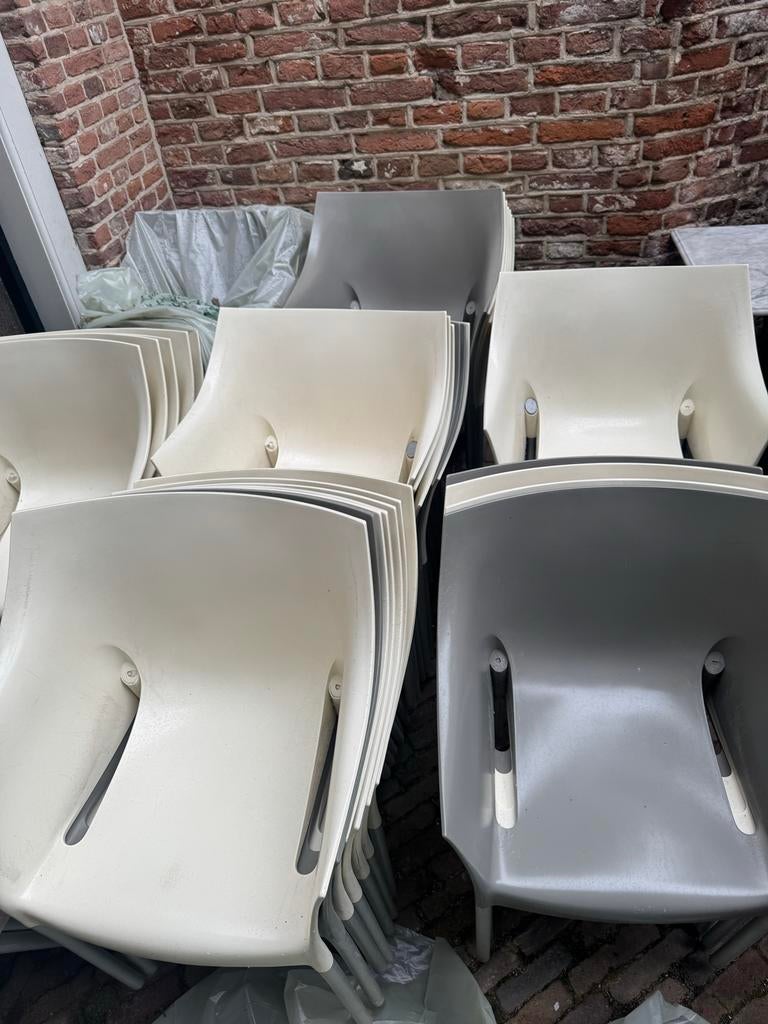 Partij Kartell Dr. No stoelen, Zakelijke goederen, Horeca | Meubilair en Inrichting, Ophalen, Gebruikt