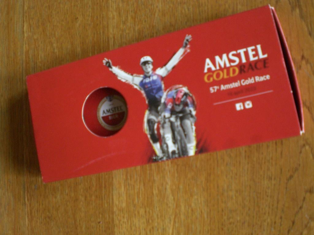 Amstel Gold race 2023  opener bieropener, Ophalen of Verzenden, Zo goed als nieuw, Flesopener, Amstel