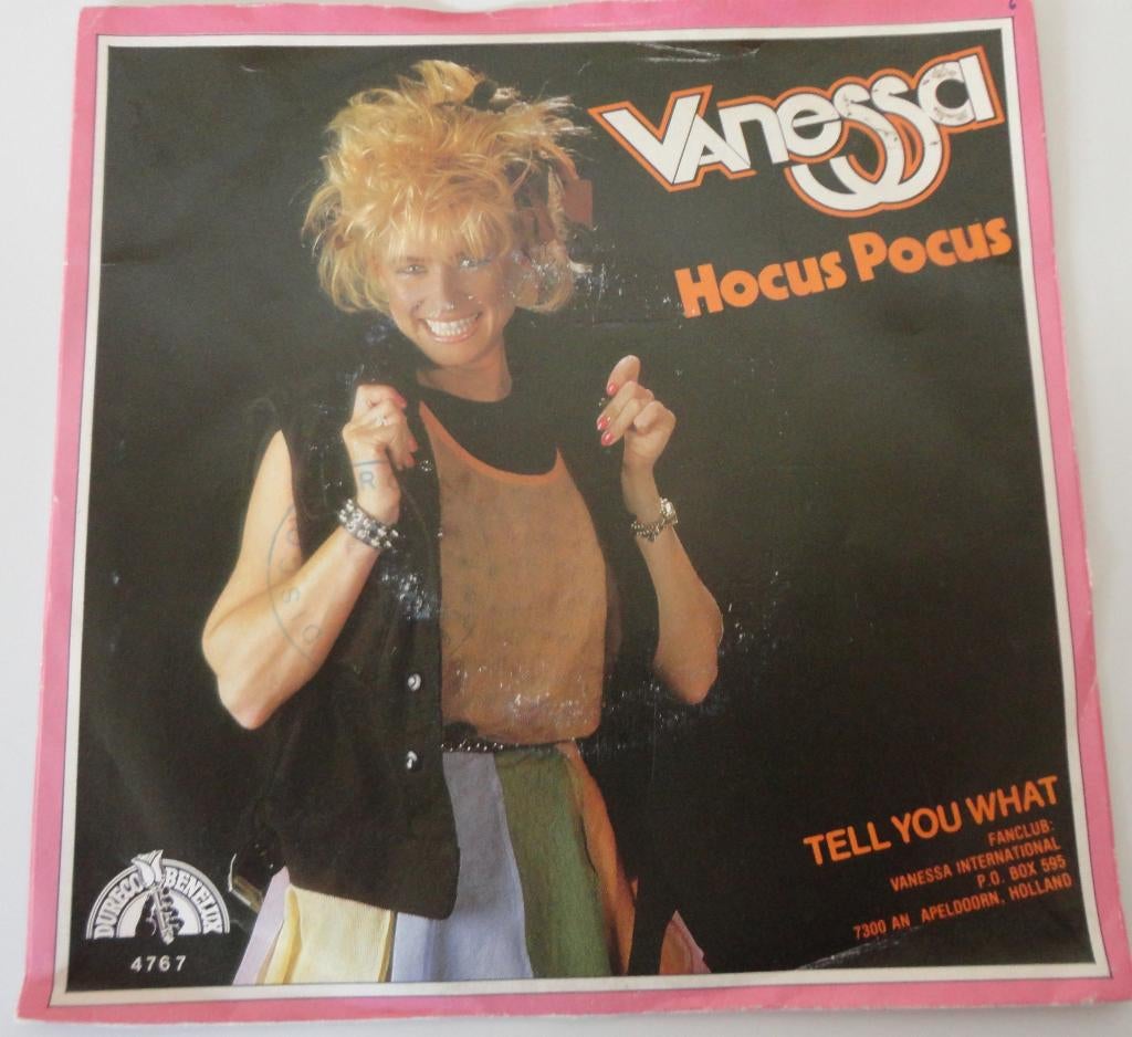 Vanessa > Hocus Pocus, Gebruikt, 7 inch, Single, Ophalen of Verzenden