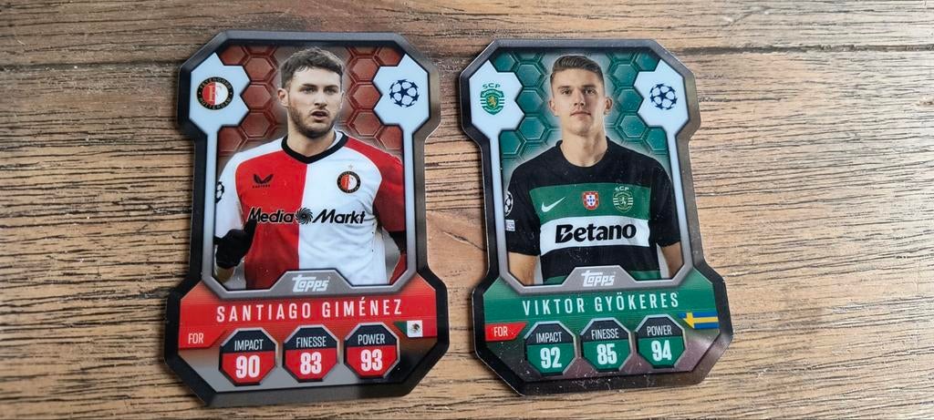 Topps Champions League Match Attax Kaarten, Verzamelen, Sportartikelen en Voetbal, Ophalen of Verzenden, Zo goed als nieuw, Feyenoord