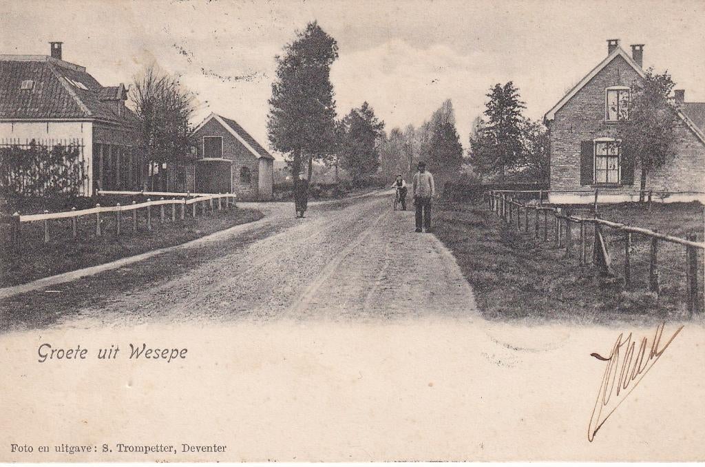 Wesepe, Olst-Wijhe, 1904., Verzenden, Voor 1920, Gelopen, Overijssel