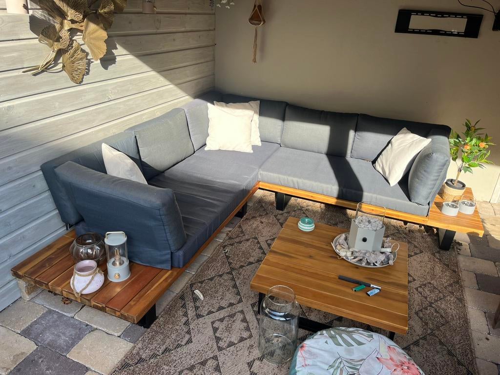 Loungeset, Ophalen of Verzenden, Zo goed als nieuw