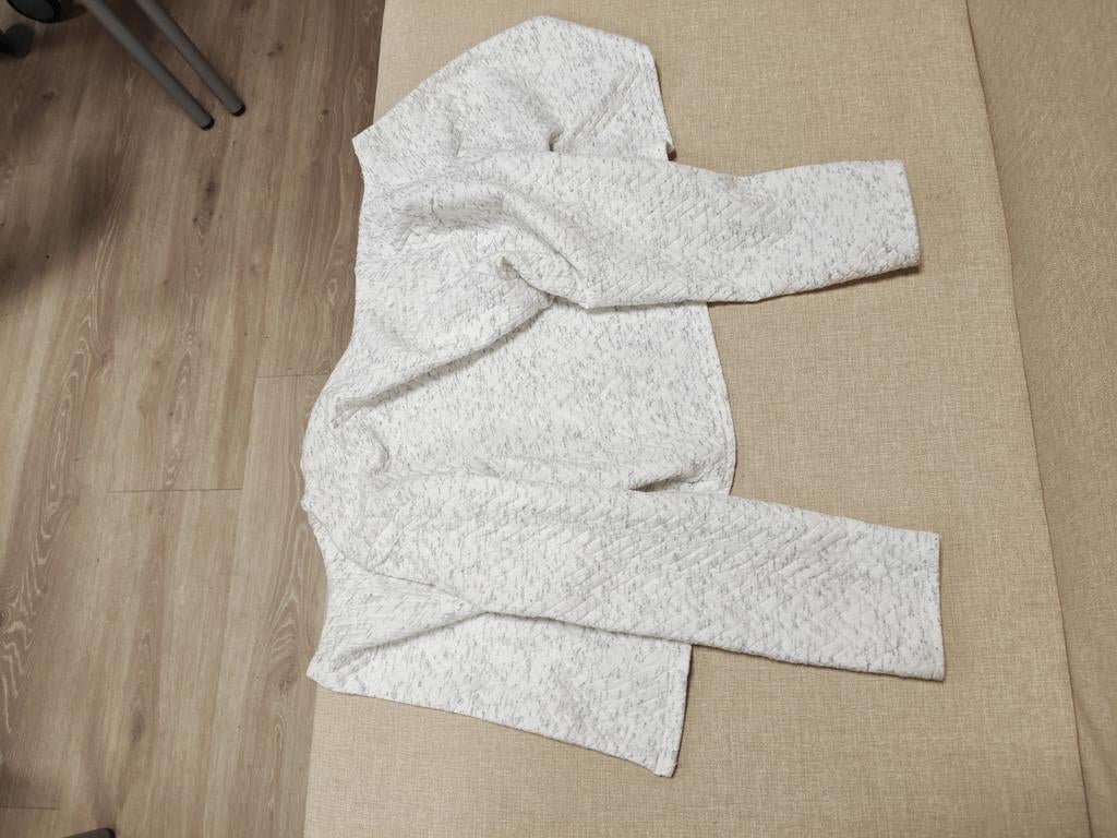 Coolcat Party wit vest met capuchon - Maat M, Kleding | Dames, Wit, Zo goed als nieuw, Coolcat Party, Ophalen