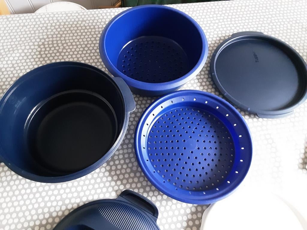 Tupperware  Micro URBAN Large  Family  3 liter, Ophalen of Verzenden, Zo goed als nieuw, Blauw, Overige typen