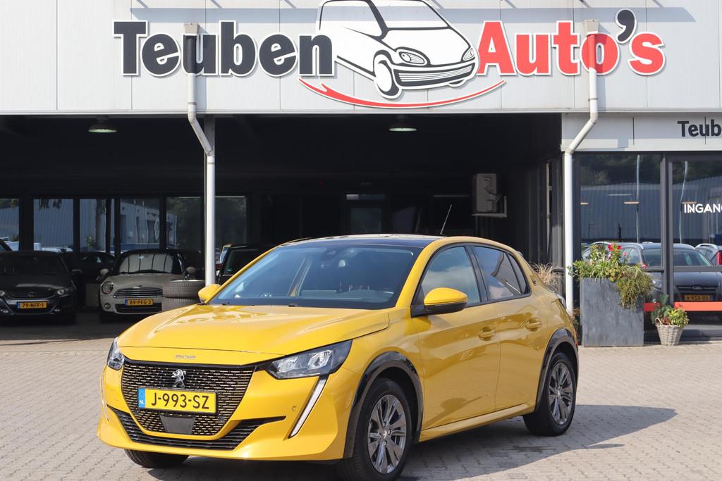 Peugeot e-208 EV Allure 50 kWh SOH 93%, BTW Auto, Adaptieve, Auto's, Gebruikt, Overige kleuren, Origineel Nederlands, 315 min