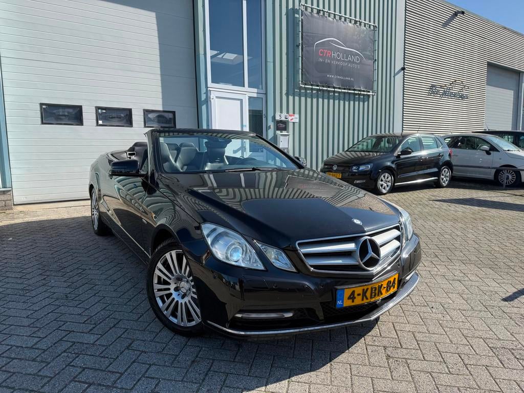 Mercedes-Benz E-klasse Cabrio E220 CDI (bj 2012) FACELIFT|AI, Automaat, Euro 5, Achterwielaandrijving, Zwart