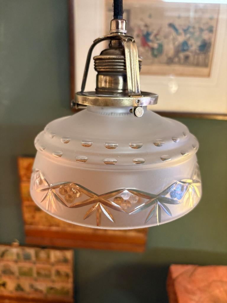 Prachtig Art-Deco / Art-Nouveau Hanglampje., Ophalen of Verzenden