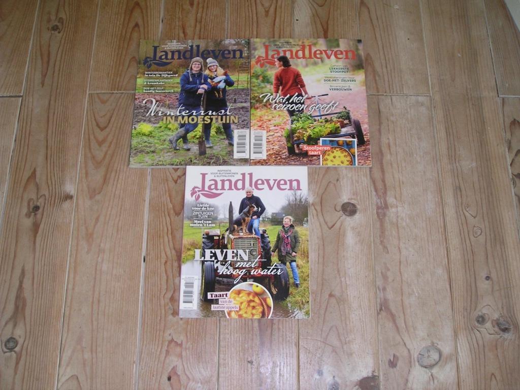 9x Landleven, Boeken, Tijdschriften en Kranten, Ophalen of Verzenden, Gelezen, Wetenschap en Natuur