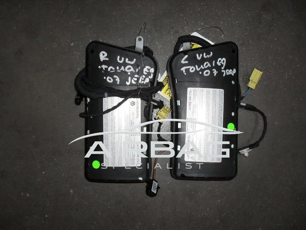 Stoel airbag L+R Volkswagen Touareg model 2003-2010, Gebruikt, -, Volkswagen, -