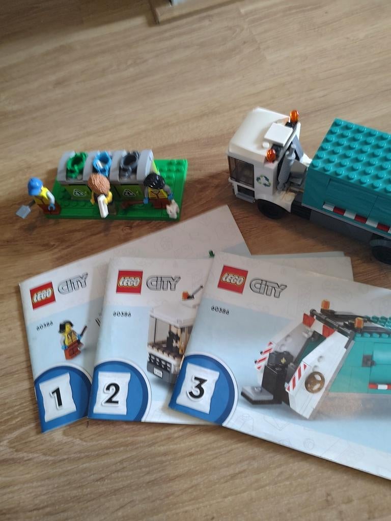 Lego City 60386, Ophalen