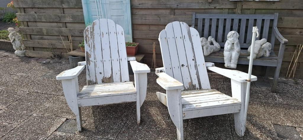 Set van 2 rotan stoelen, Ophalen