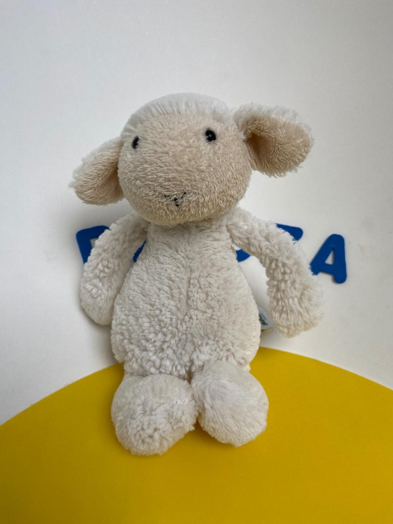 559 jellycat jelly cat schaap schaapje wit, Ophalen of Verzenden, Overige typen