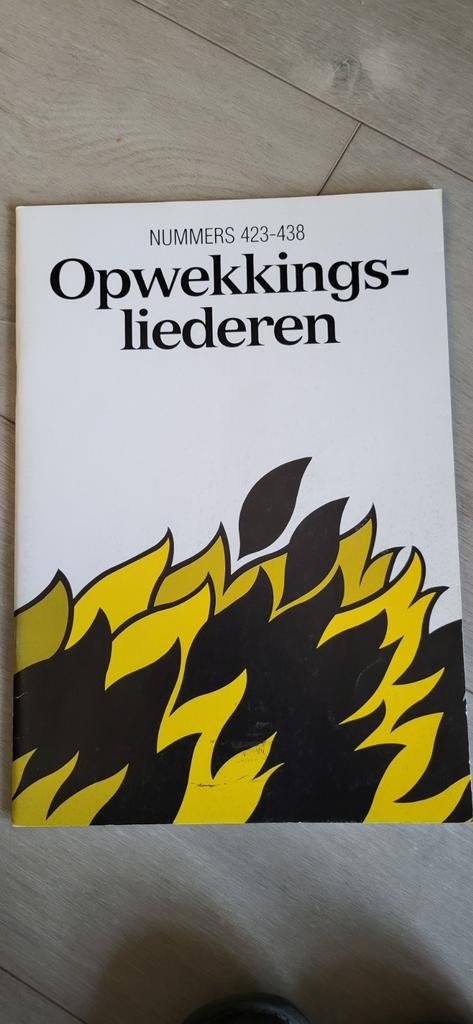 Bladmuziekboek Opwekkingsliederen Nummers 423-438, Muziek en Instrumenten, Ophalen, Gebruikt, Piano, Overige soorten