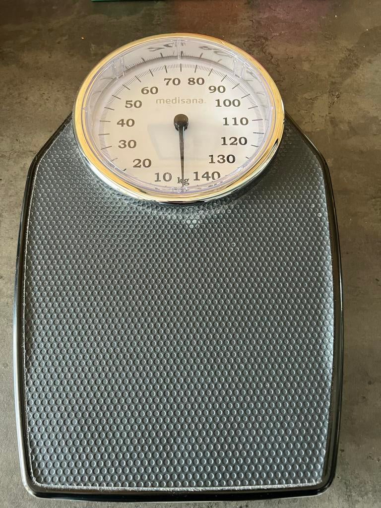 Medisana Personenweegschaal - Analoog, Witgoed en Apparatuur, Ophalen, Analoog, 100 kg of meer, Zo goed als nieuw