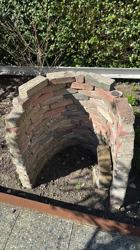 Halfronde vuurplaats, Ophalen, Zo goed als nieuw