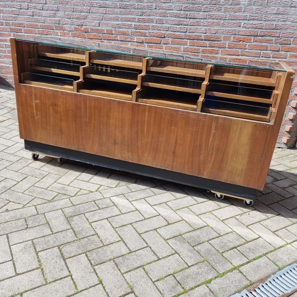 Antieke Presenteerbalie / Vitrinekast - Perfecte Staat, Ophalen