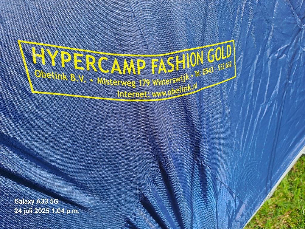 Bustent Hypercamp Fashion Gold, Ophalen, Zo goed als nieuw, Tot en met 2