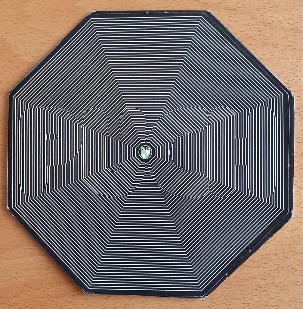 PUCH ophang-uithangfolder-kalender-affiesje uit 1970, Ophalen of Verzenden, Zo goed als nieuw, Overige typen