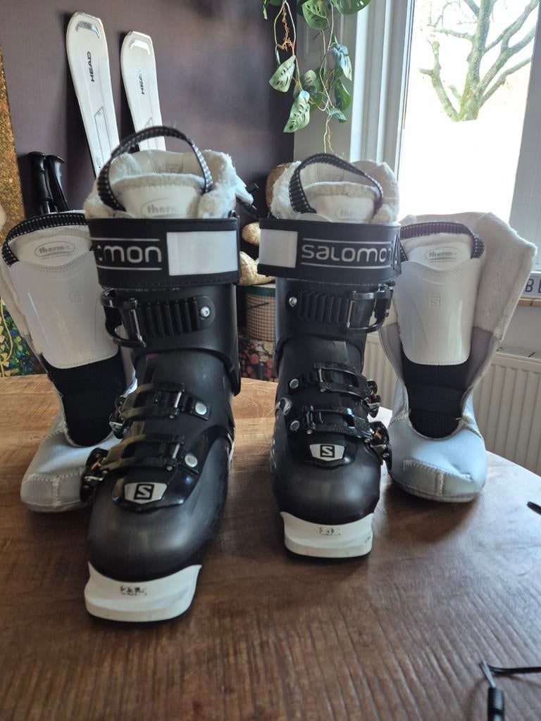 Salomon verwarmde skischoenen-23,5 Extra set binnenschoenen, Ophalen, 140 tot 160 cm, Schoenen, Salomon
