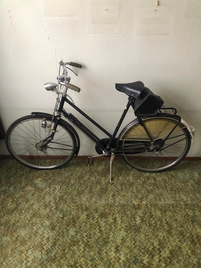Vintage Raleigh Damesfiets - Klassieker!, 53 tot 56 cm, Ophalen of Verzenden, Gebruikt, Handrem