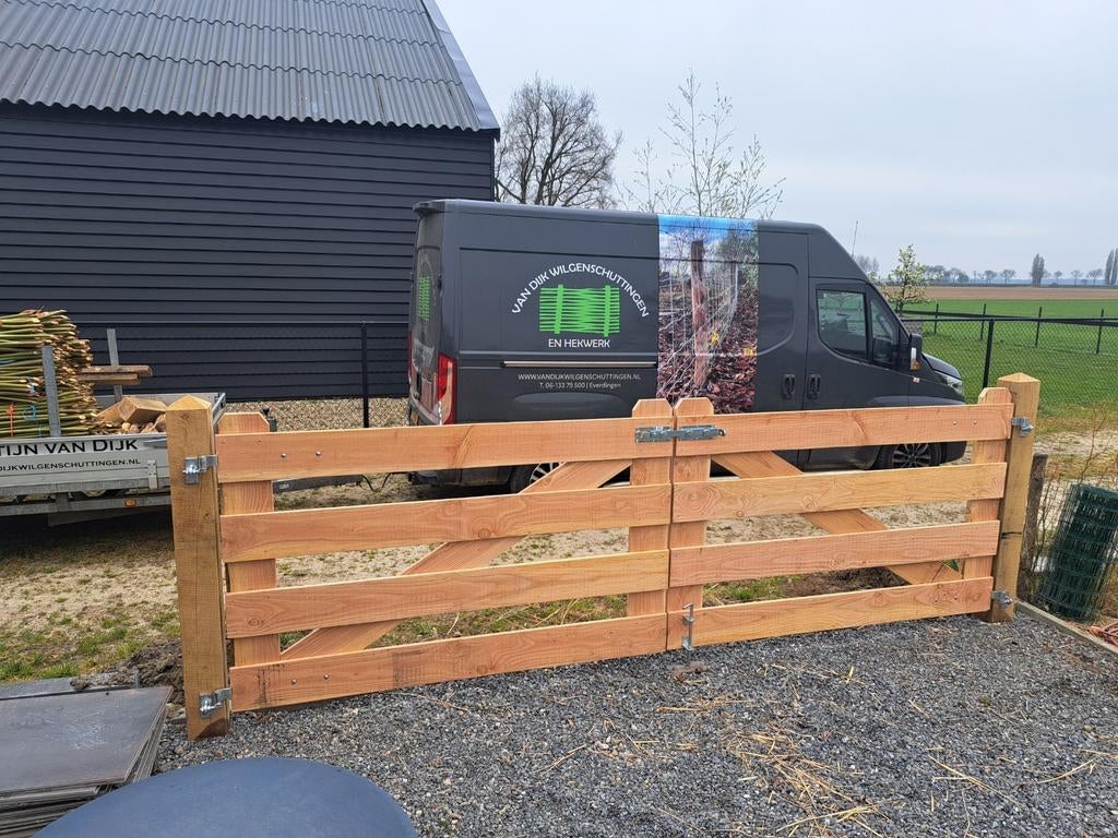 Poorten Douglas,Eiken,Schaaldeel,Iroko(Hardhout)Maatwerk, Ophalen, Nieuw, Minder dan 10 meter, Overige typen