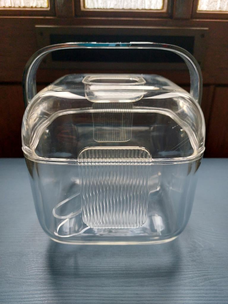 Vintage Guzzini Lucite ijsemmer Amanda Line, Verzamelen, Retro, Ophalen of Verzenden, Huis en Inrichting