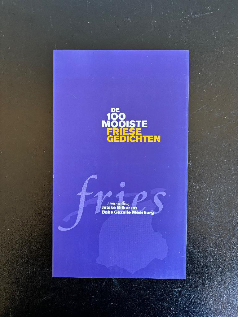 Jetske Bilker - De 100 mooiste Friese gedichten - 2006, Meerdere auteurs, Jetske Bilker, Ophalen of Verzenden, Zo goed als nieuw