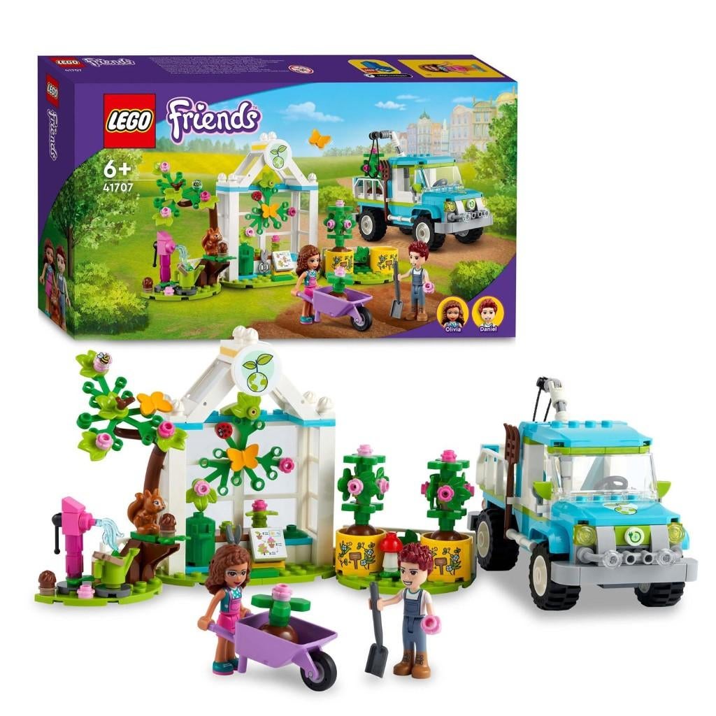 41707 LEGO Friends: Bomenplantwagen - Nieuw in doos!!, Ophalen of Verzenden, Nieuw, Complete set, Lego