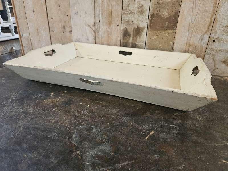 oude mangelbak,dienblad ``WOONWINKEL RUSTIEK``, Antiek en Kunst, Ophalen of Verzenden